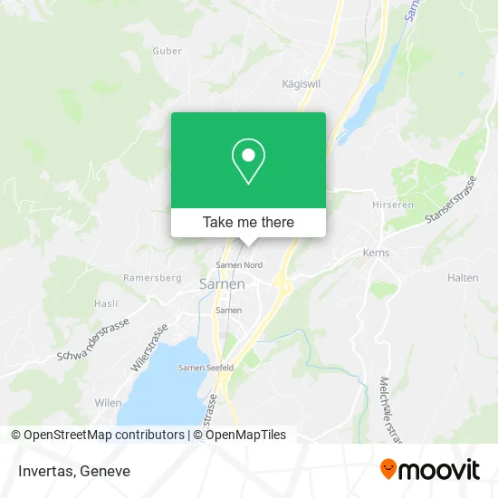 Invertas map