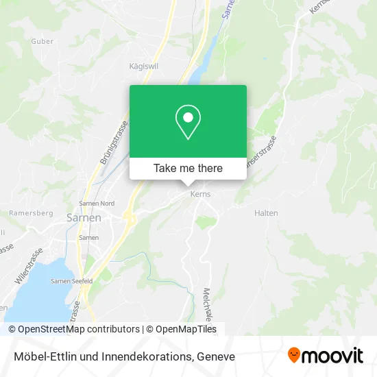 Möbel-Ettlin und Innendekorations map