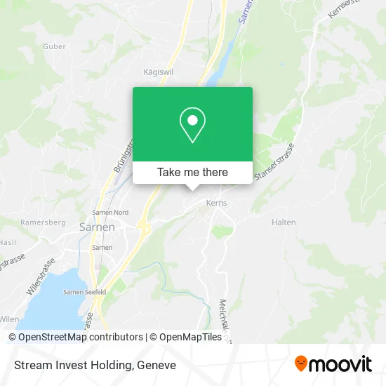 Stream Invest Holding map