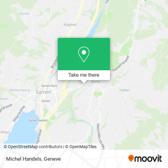 Michel Handels map