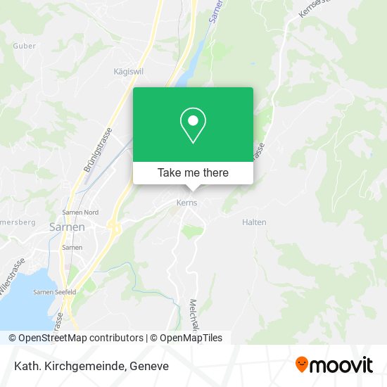 Kath. Kirchgemeinde map