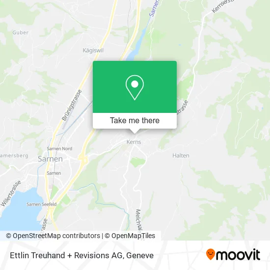 Ettlin Treuhand + Revisions AG map