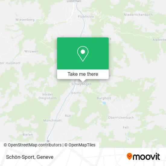 Schön-Sport map