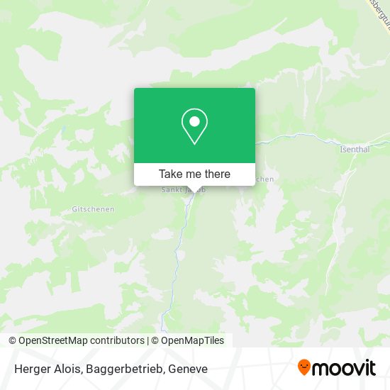 Herger Alois, Baggerbetrieb map