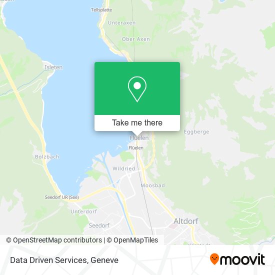Data Driven Services map