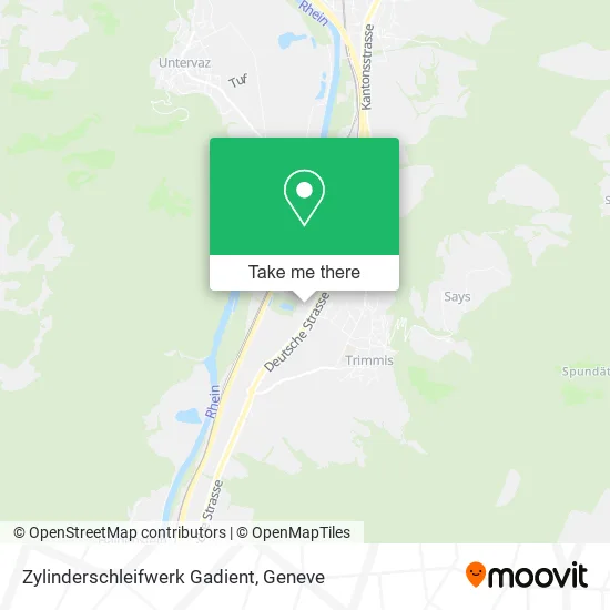 Zylinderschleifwerk Gadient map