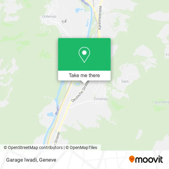 Garage Iwadi map