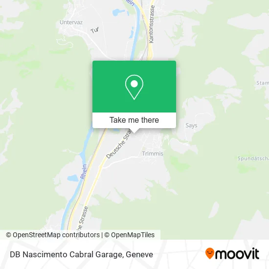 DB Nascimento Cabral Garage map