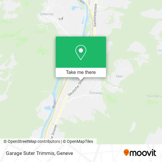 Garage Suter Trimmis map