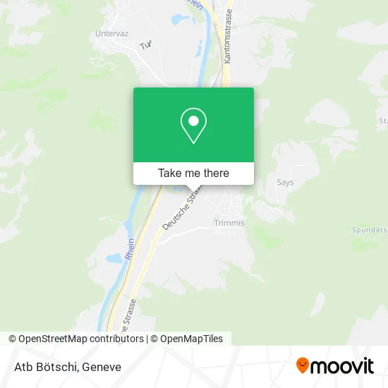Atb Bötschi map