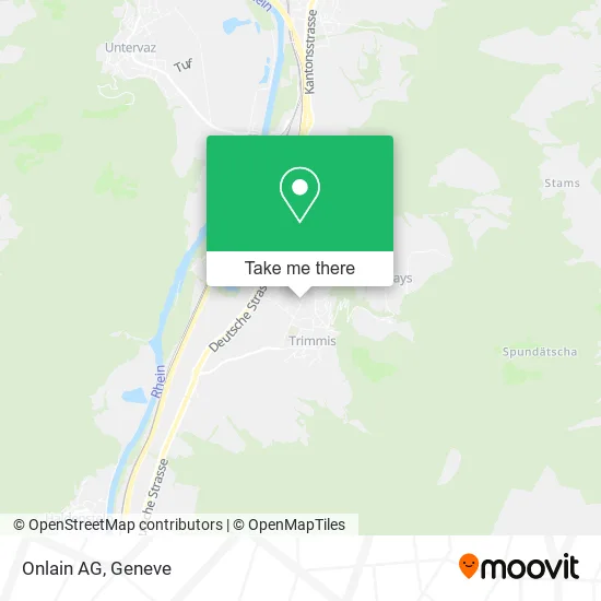 Onlain AG map