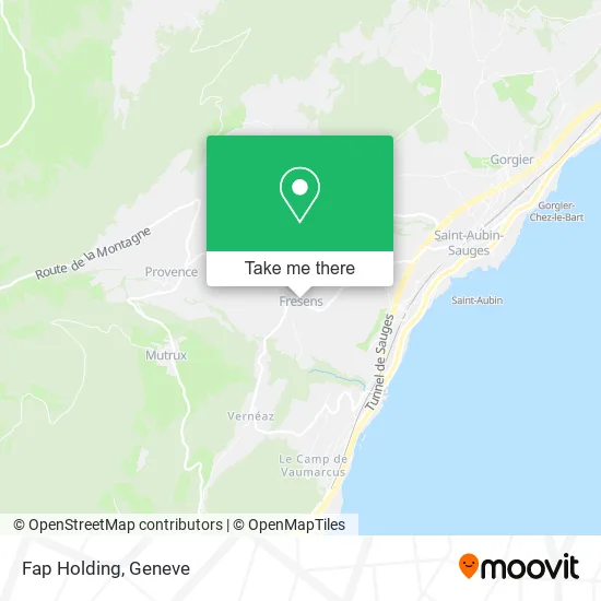 Fap Holding map