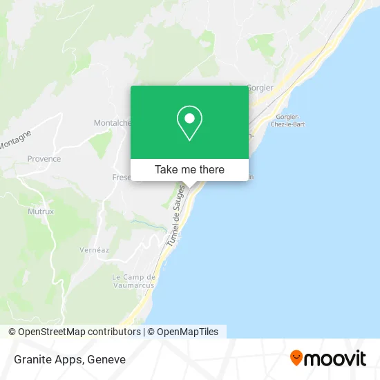 Granite Apps map