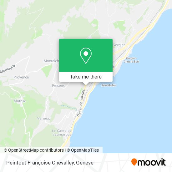 Peintout Françoise Chevalley map