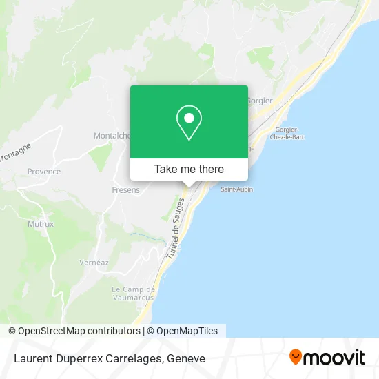 Laurent Duperrex Carrelages map