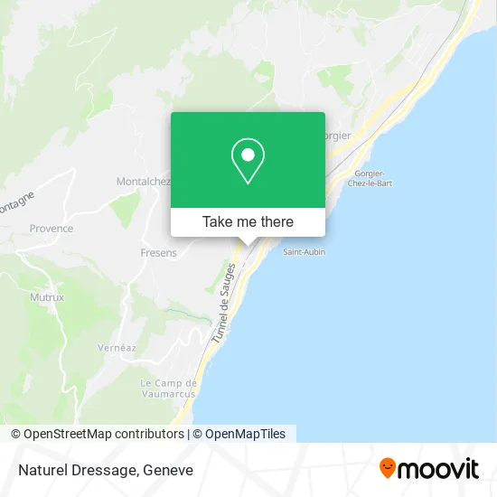 Naturel Dressage map