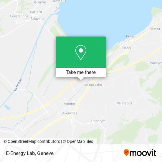 E-Energy Lab map