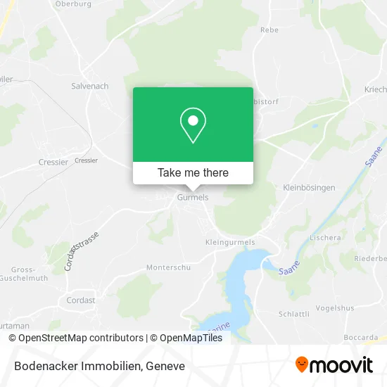 Bodenacker Immobilien map