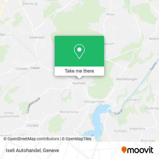 Iseli Autohandel map