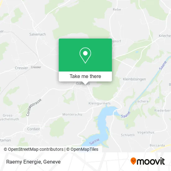 Raemy Energie map