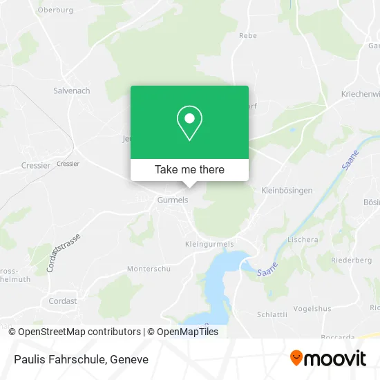 Paulis Fahrschule map