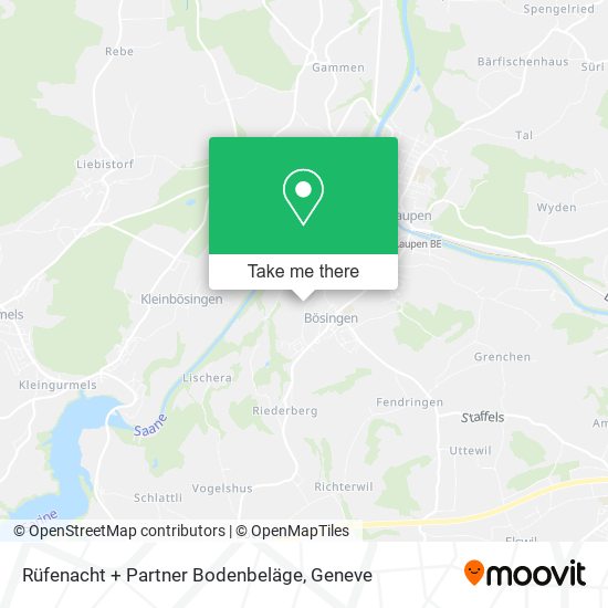 Rüfenacht + Partner Bodenbeläge map