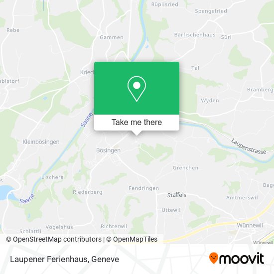 Laupener Ferienhaus map