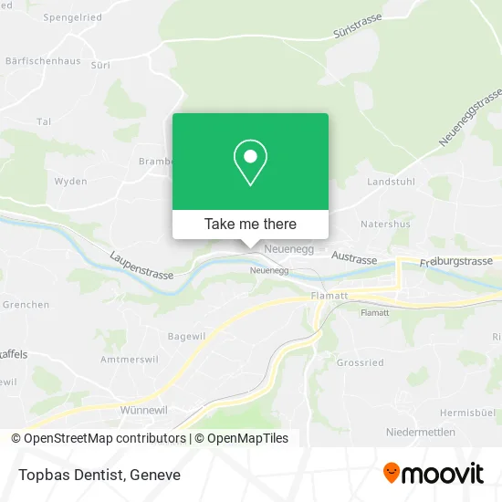 Topbas Dentist map