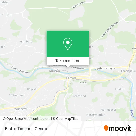 Bistro Timeout map