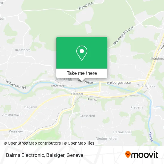 Balma Electronic, Balsiger map