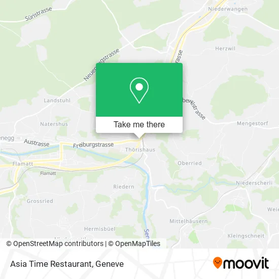 Asia Time Restaurant map