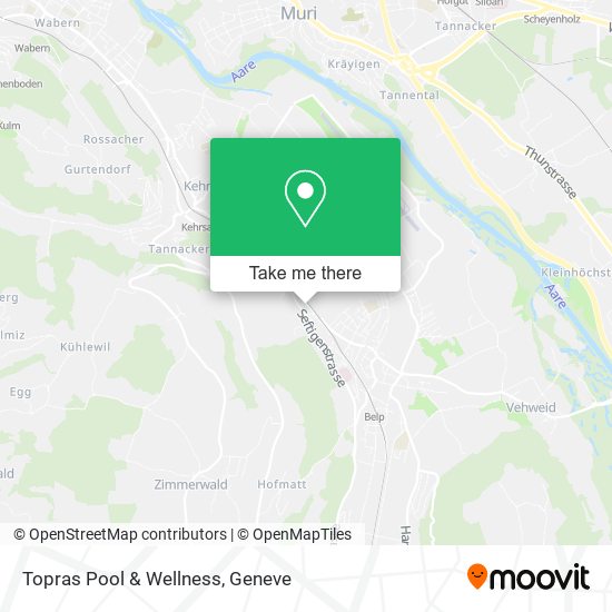 Topras Pool & Wellness map