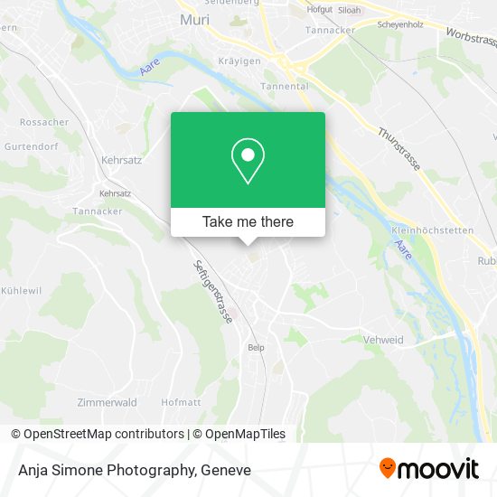 Anja Simone Photography map