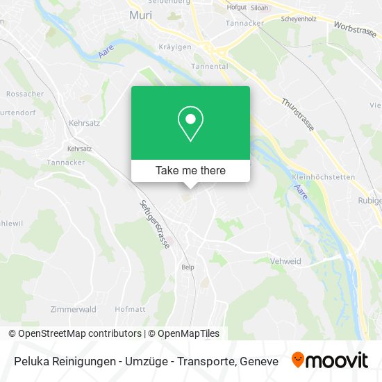 Peluka Reinigungen - Umzüge - Transporte plan