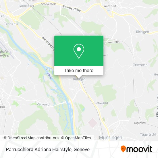 Parrucchiera Adriana Hairstyle map