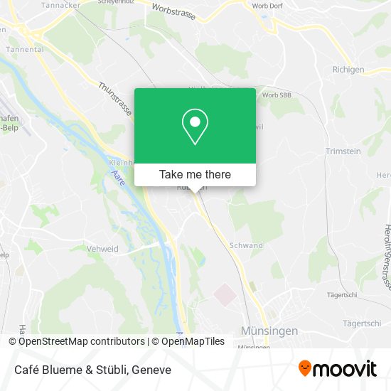 Café Blueme & Stübli map