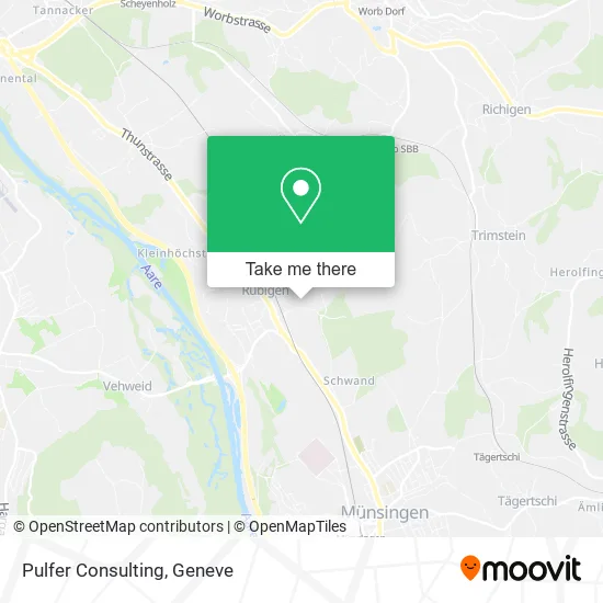 Pulfer Consulting map