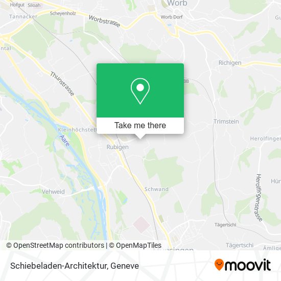 Schiebeladen-Architektur map