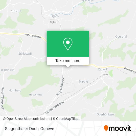 Siegenthaler Dach map