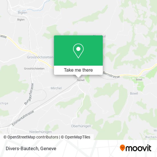 Divers-Bautech map