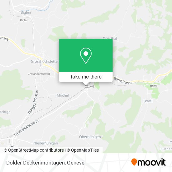 Dolder Deckenmontagen map