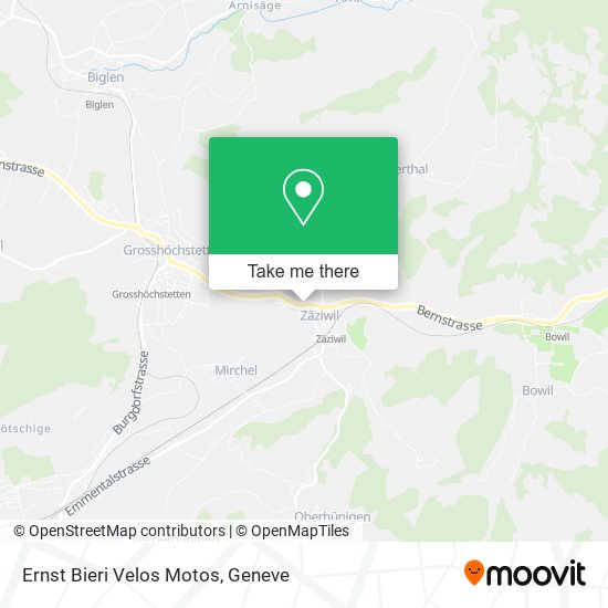 Ernst Bieri Velos Motos map