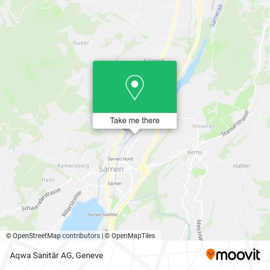 Aqwa Sanitär AG map