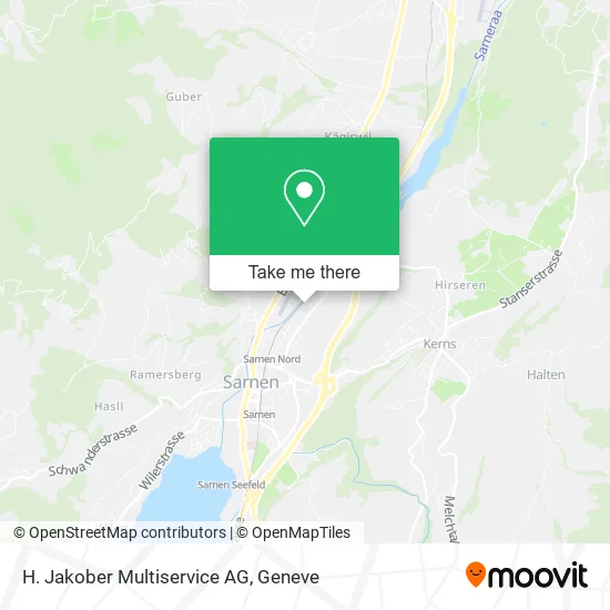 H. Jakober Multiservice AG map
