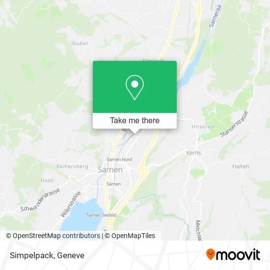 Simpelpack map