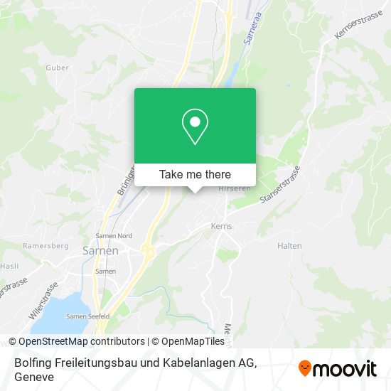 Bolfing Freileitungsbau und Kabelanlagen AG map