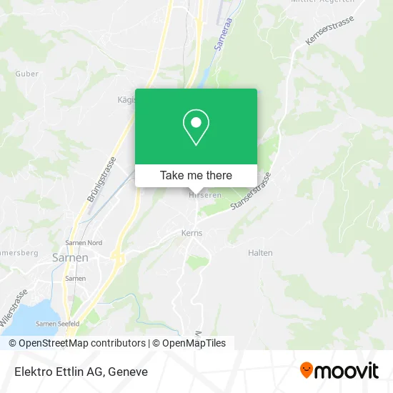 Elektro Ettlin AG map