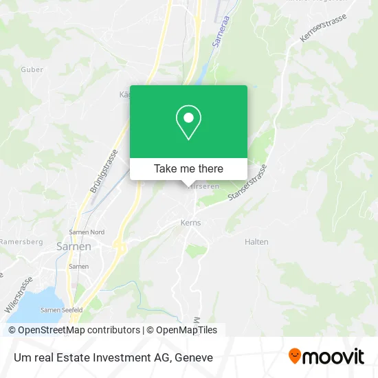 Um real Estate Investment AG map