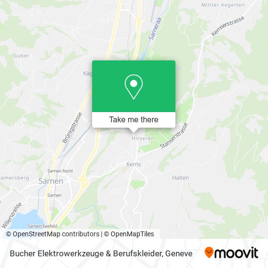Bucher Elektrowerkzeuge & Berufskleider map