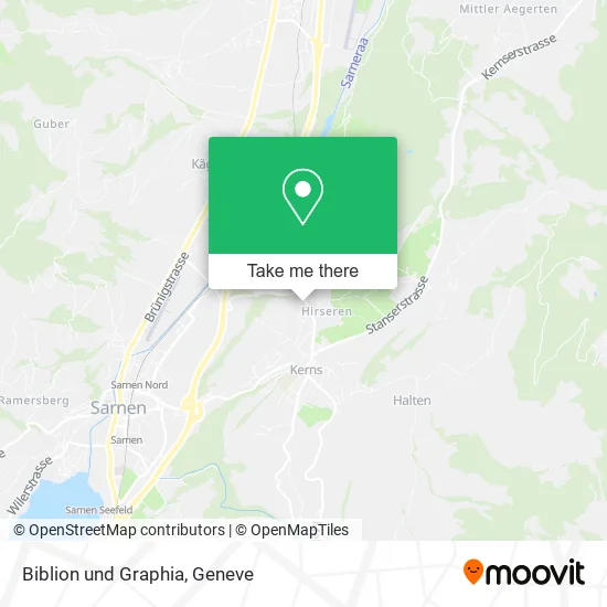 Biblion und Graphia map